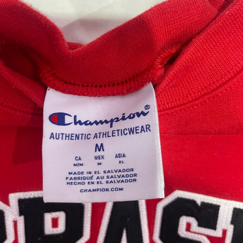 Red Nebraska crewneck.